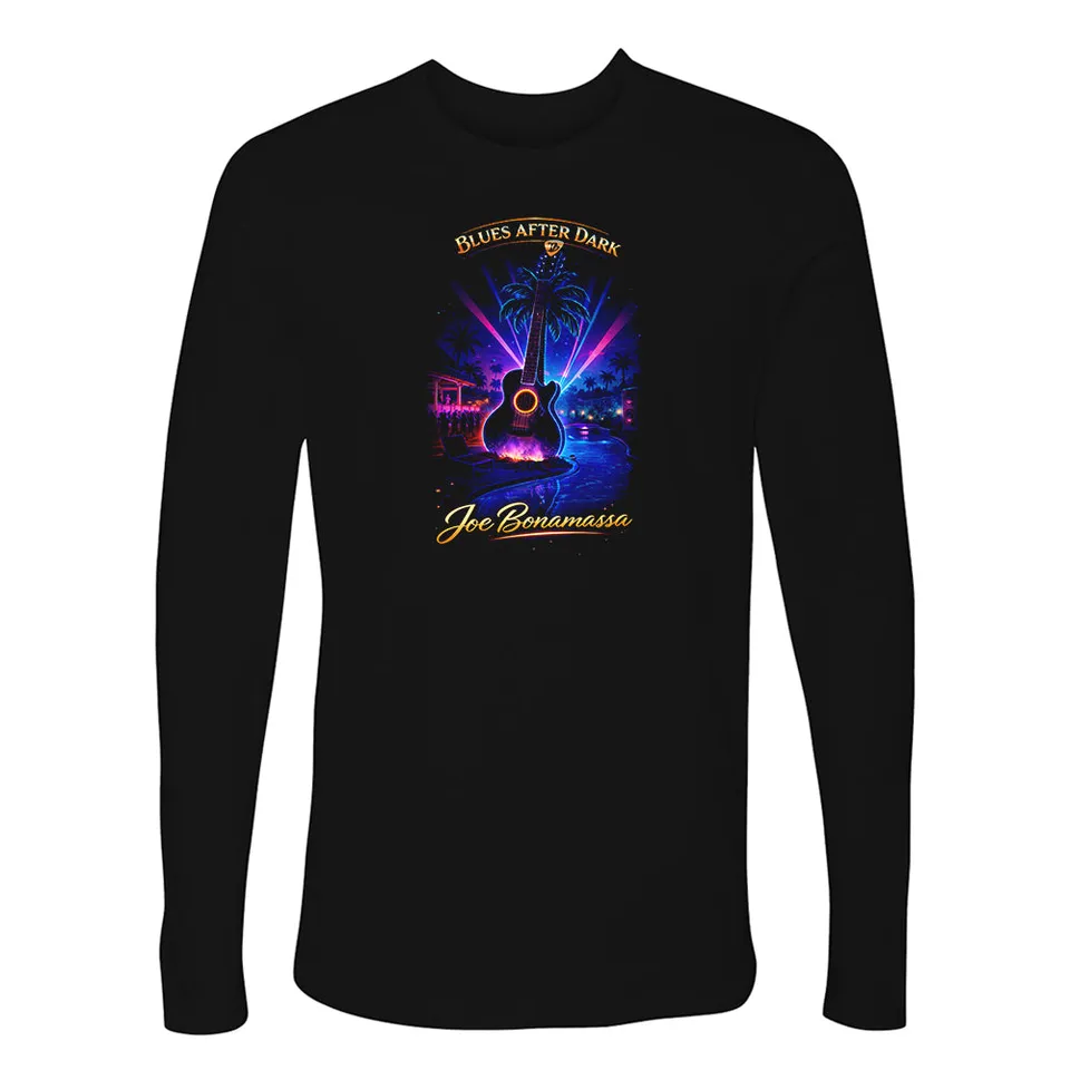 Joe Bonamassa Blues After Dark langermet trøye svart