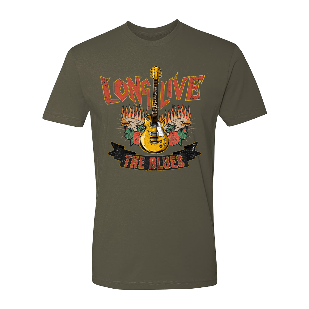 Joe Bonamassa Long Live the Blues t-skjorte unisex bomull