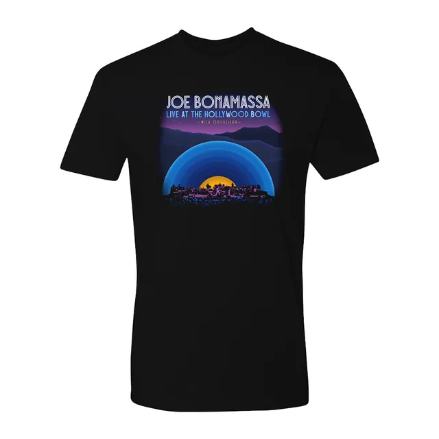 Joe Bonamassa Live Hollywood Bowl T-skjorte svart