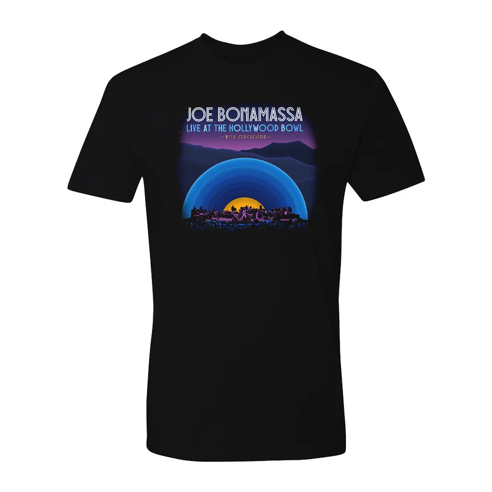 Joe Bonamassa Live Hollywood Bowl T-skjorte svart
