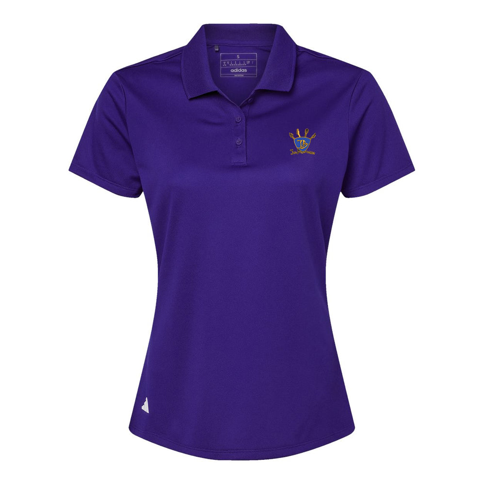 Joe Bonamassa Quadzilla Adidas Basic Sport polo svart dame resirkulert