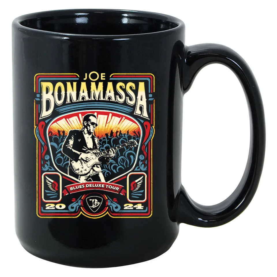 Joe Bonamassa 2024 U.S. Summer Tour krus 11 oz keramikk