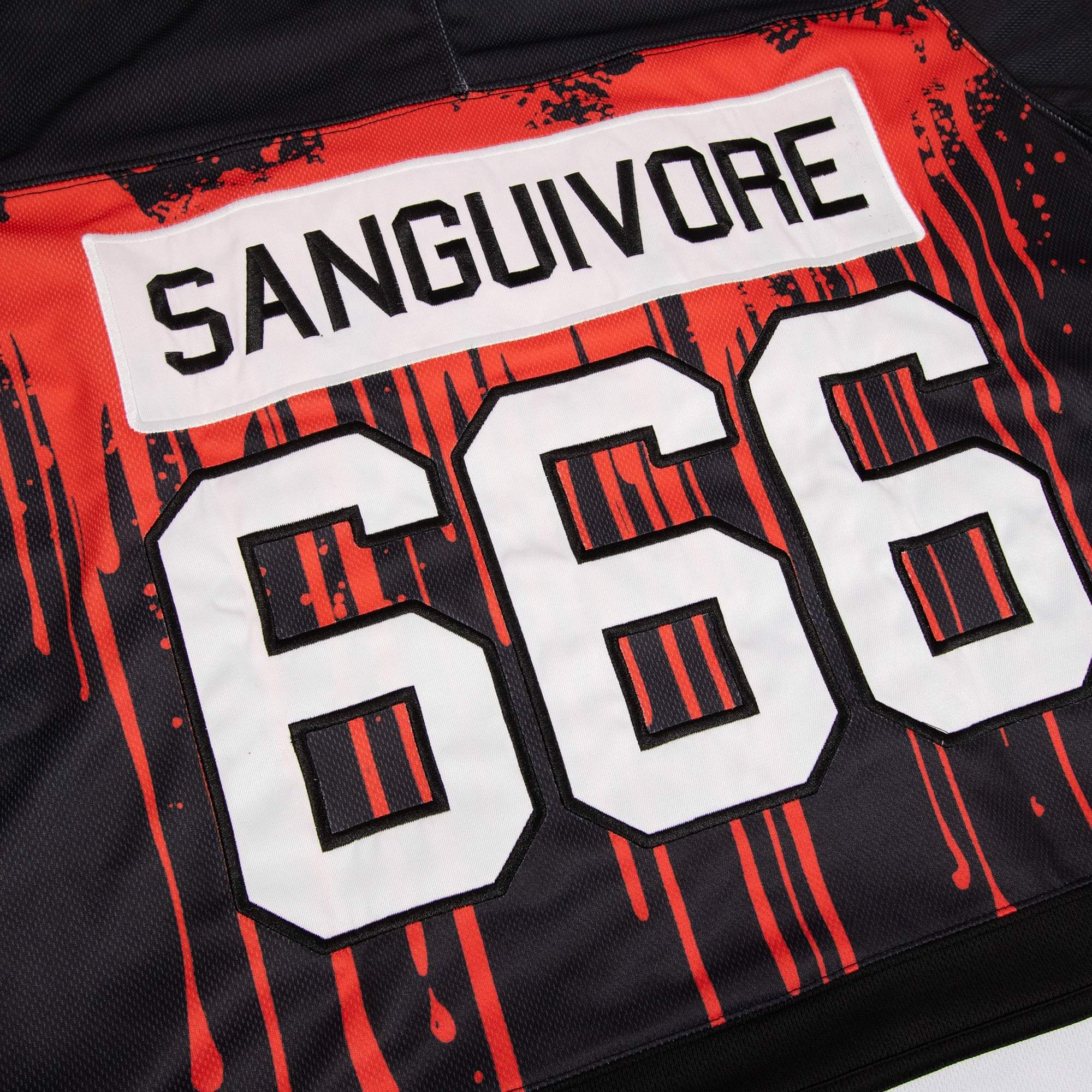 Creeper Sanguivore 666 Hockey Jersey V2 hockeytrøye oversized