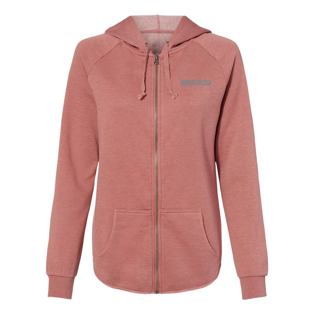 Joe Bonamassa Acoustic Autumn wave wash zip-hoodie dame