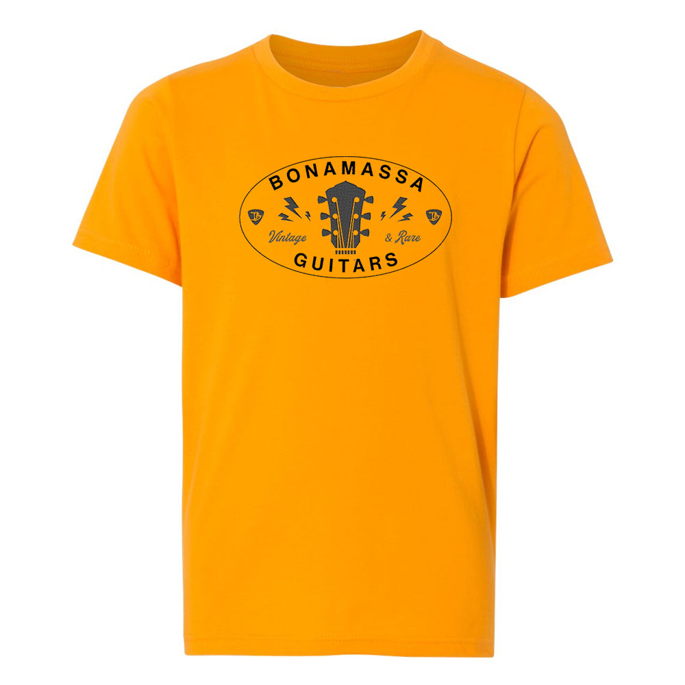 Joe Bonamassa Vintage & Rare Oval Logo T-skjorte barn bomull