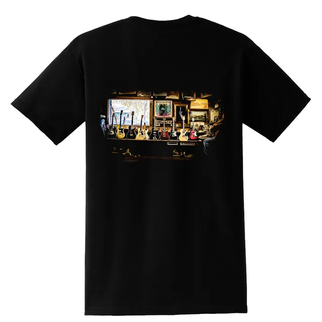 Joe Bonamassa Blues Shop Pocket t-skjorte brystlomme bomull