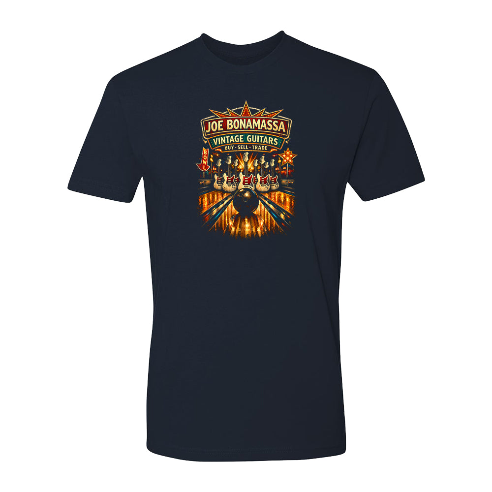 Joe Bonamassa Bowling Blues t-skjorte unisex svart bomull