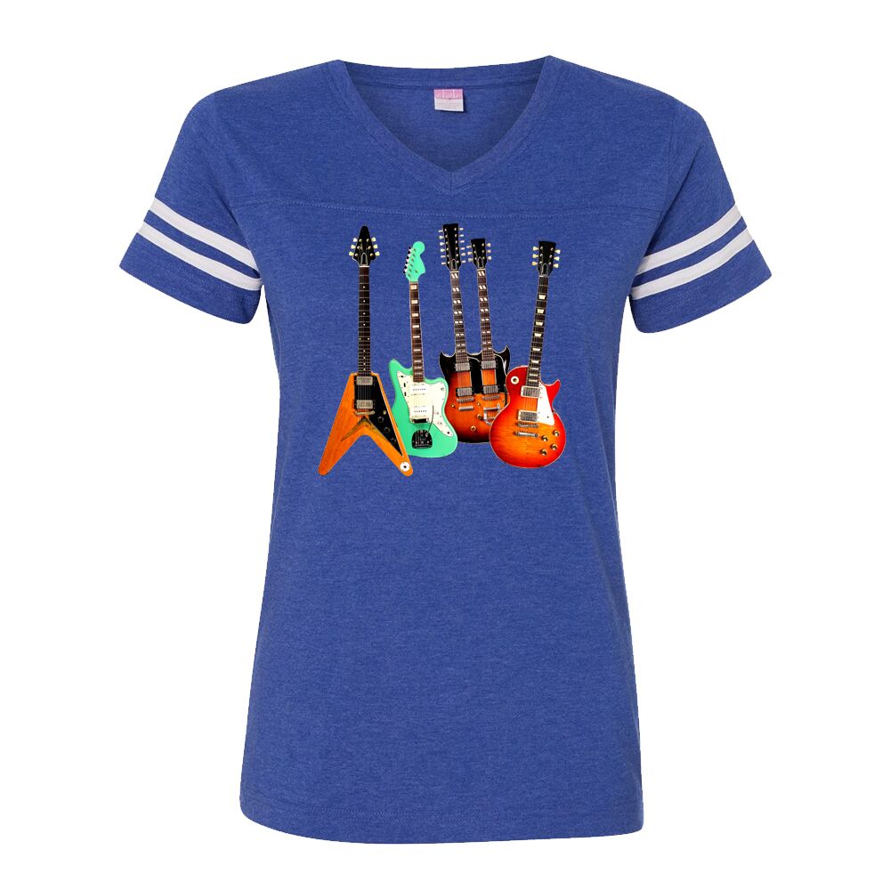 Joe Bonamassa Quality Blues t-skjorte dame V-hals