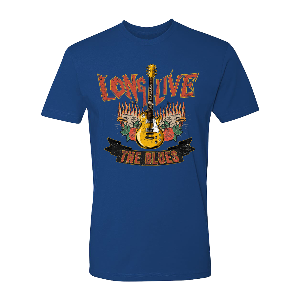 Joe Bonamassa Long Live the Blues t-skjorte unisex bomull