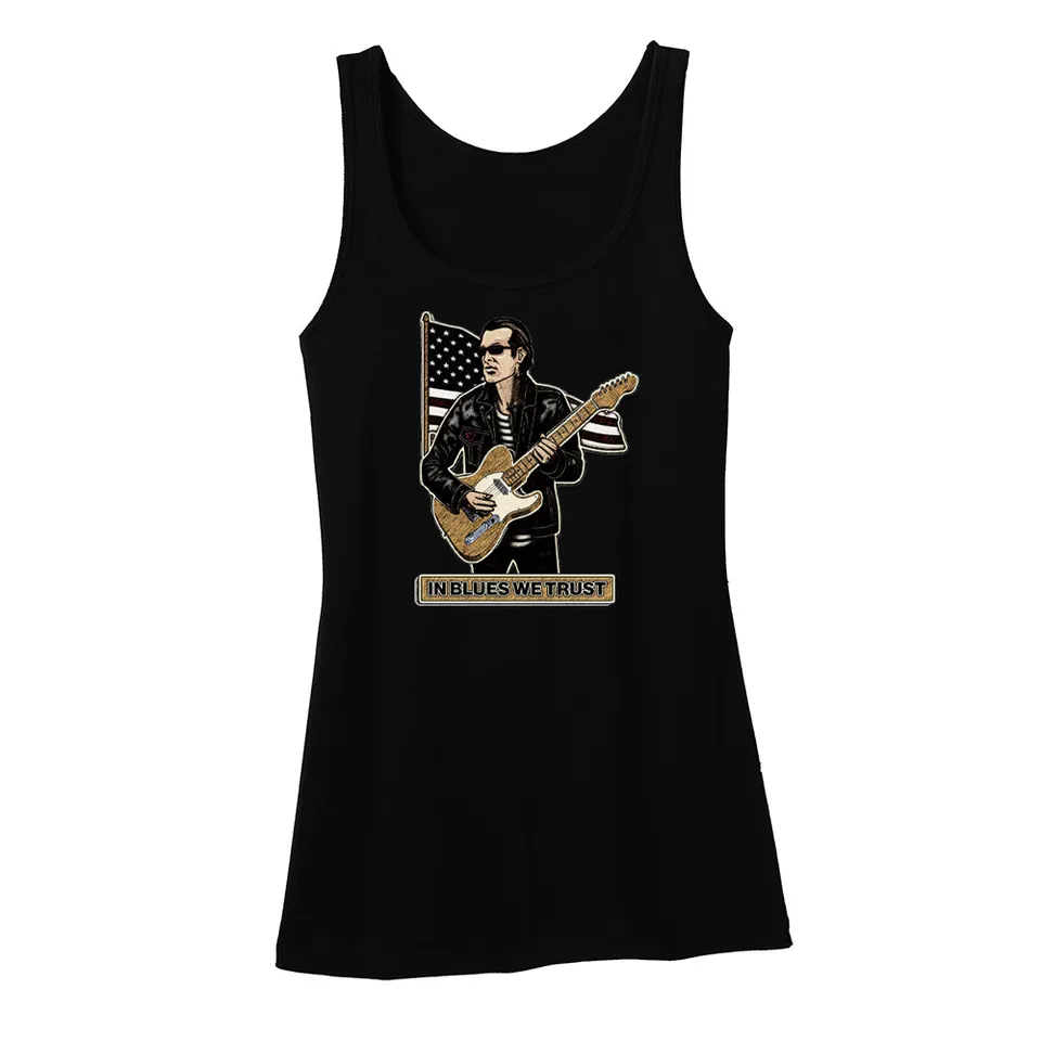 Joe Bonamassa Blues Hero singlet dame svart bomull