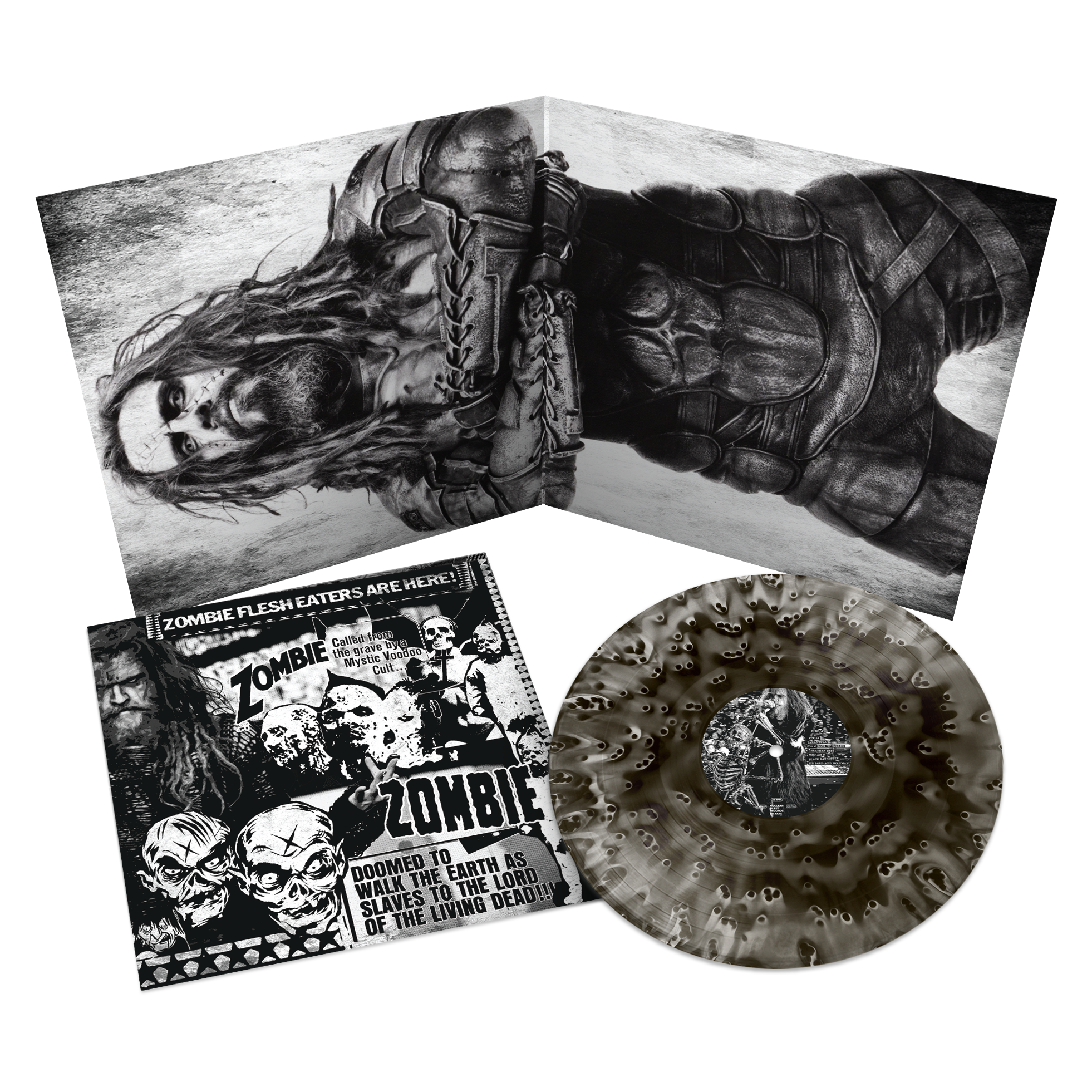 Rob Zombie The Great Satan vinyl LP ghostly black