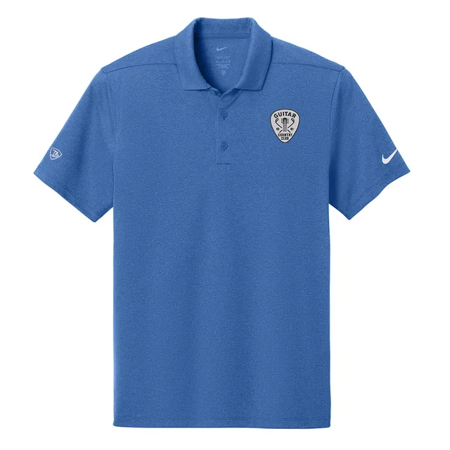 Joe Bonamassa Guitar Country Club Nike Dri-Fit Smooth Heather polo herre