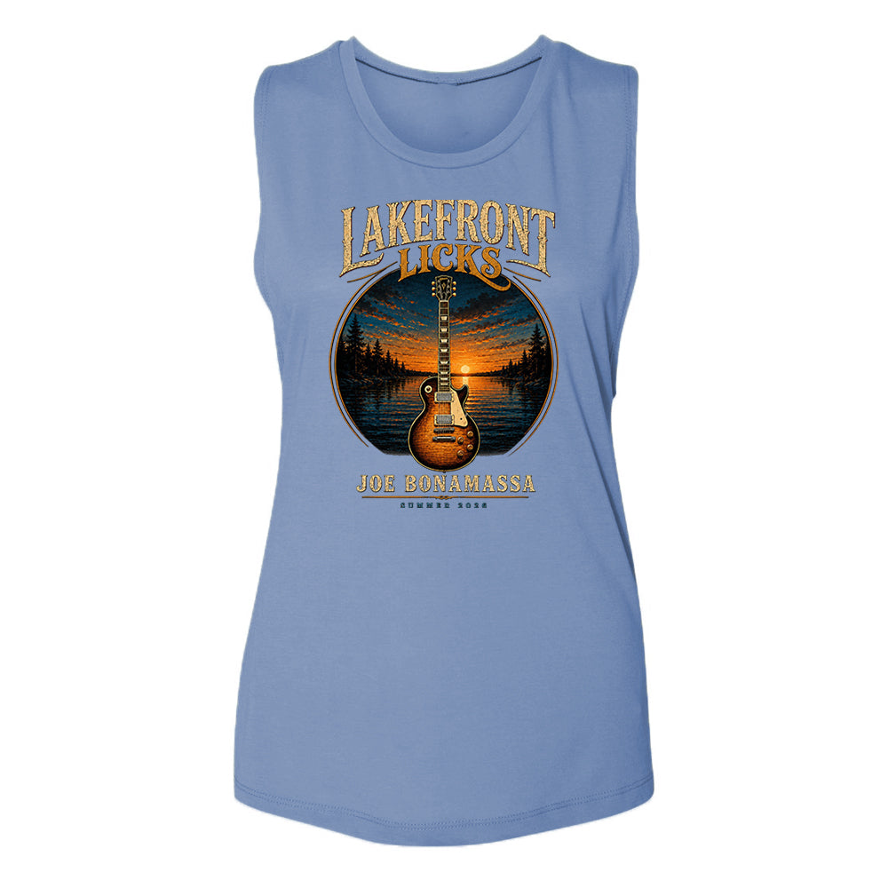 Joe Bonamassa Lakefront Licks singlet dame M svart vintage