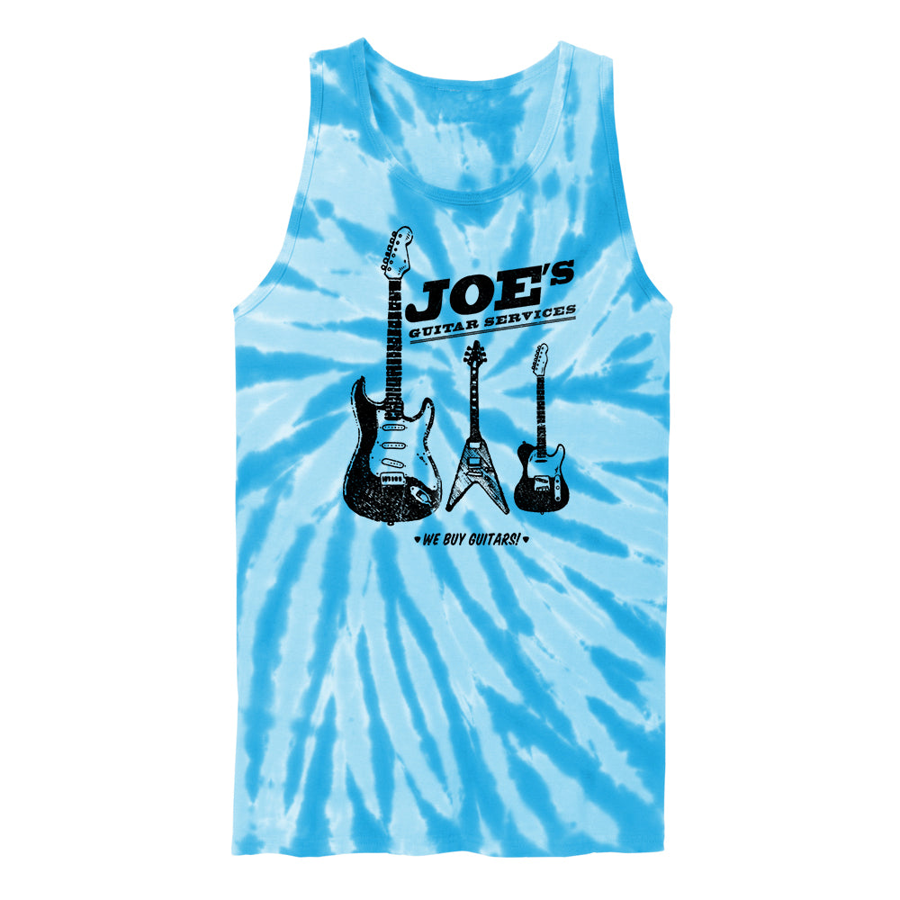 Joe Bonamassa Joe's Guitar Service Tie Dye singlet neon L
