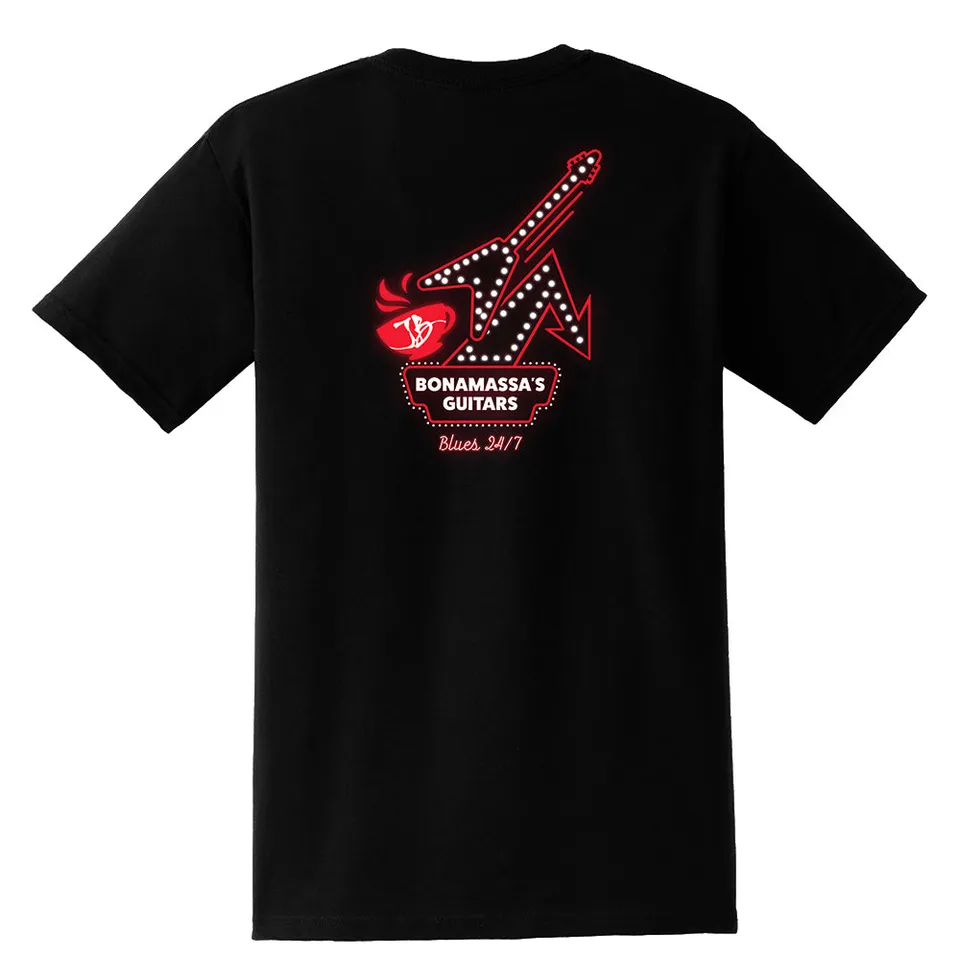 Joe Bonamassa One More Cup of Blues Diner Pocket t-skjorte bomull