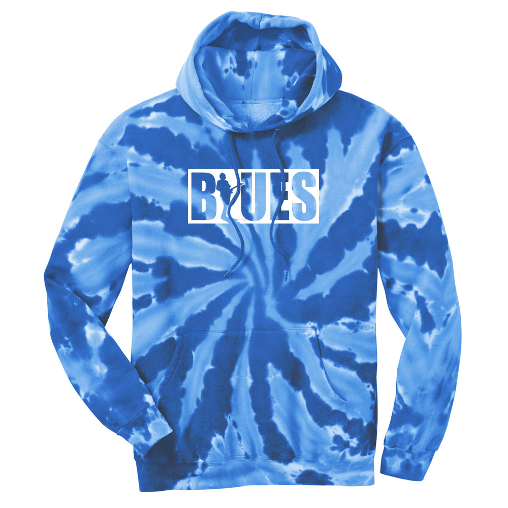 Joe Bonamassa Blues Block hettegenser tie-dye rainbow