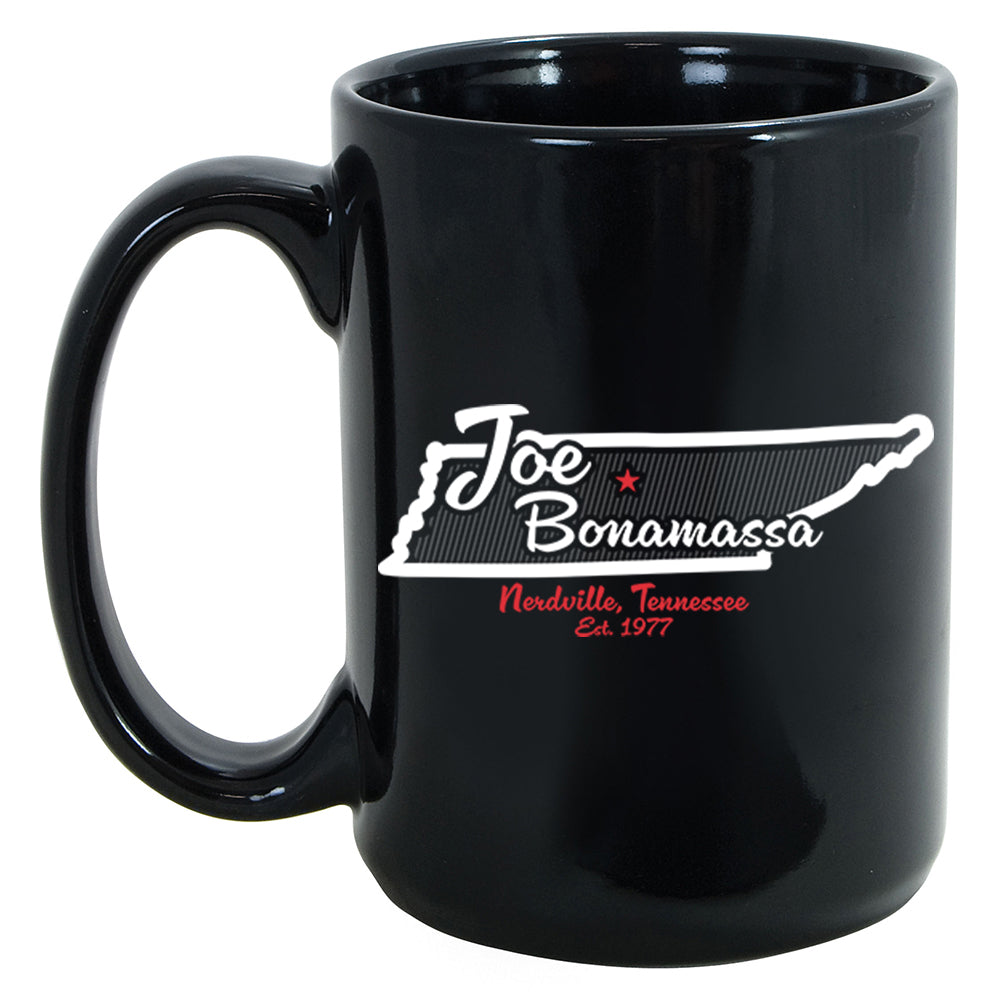Joe Bonamassa Nerdville Blues Tour krus 11oz keramikk