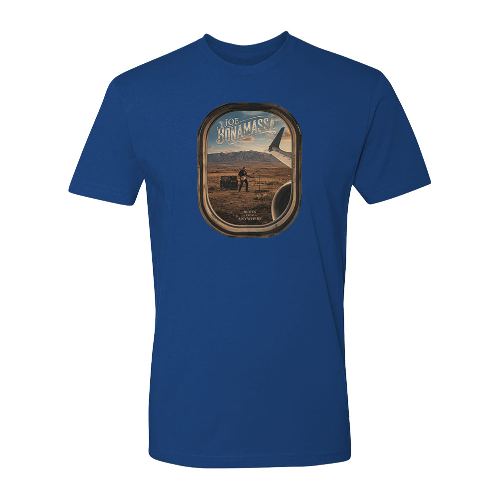 Joe Bonamassa Blues From Anywhere t-skjorte svart bomull