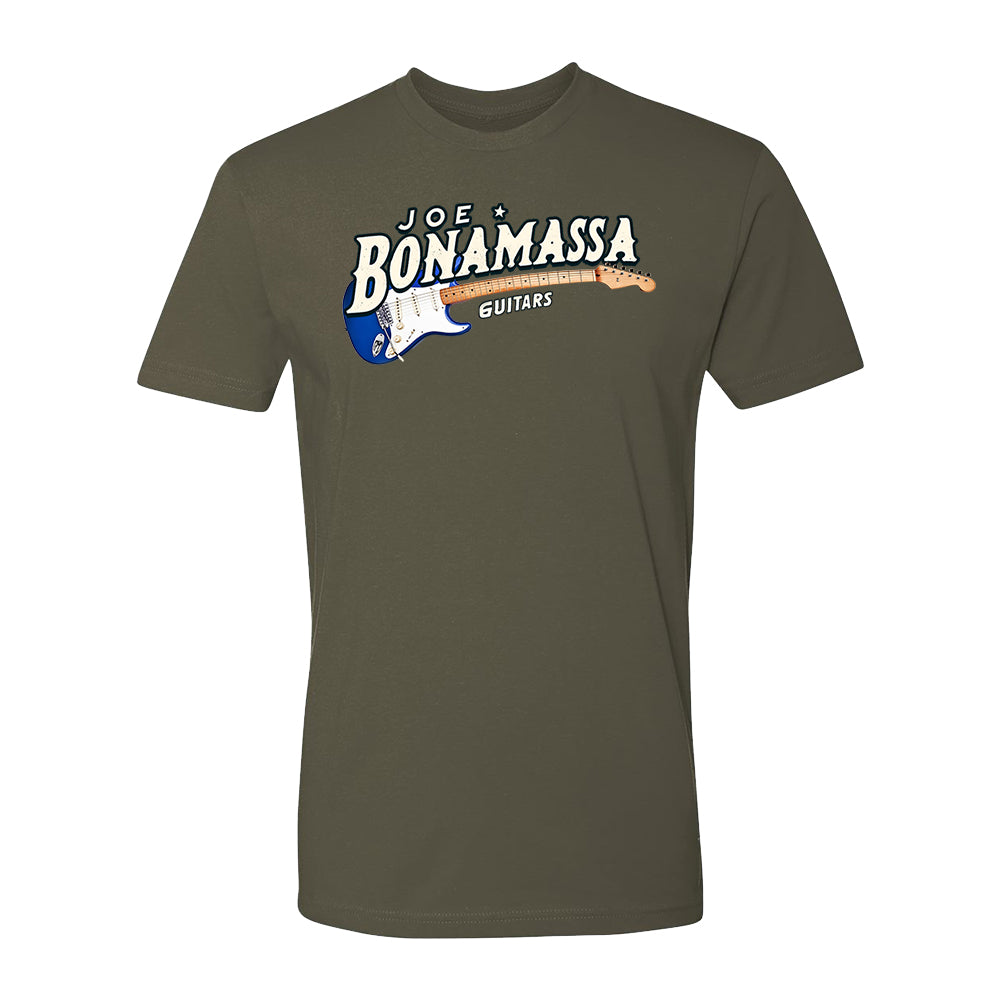 Joe Bonamassa Royal Strat T-skjorte unisex svart bomull