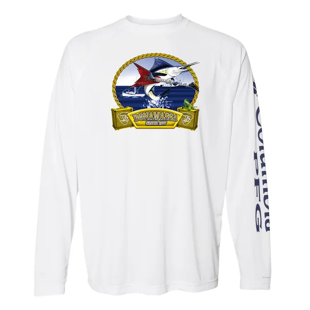 Joe Bonamassa Flying V Fish PFG Terminal Tackle langermet herre