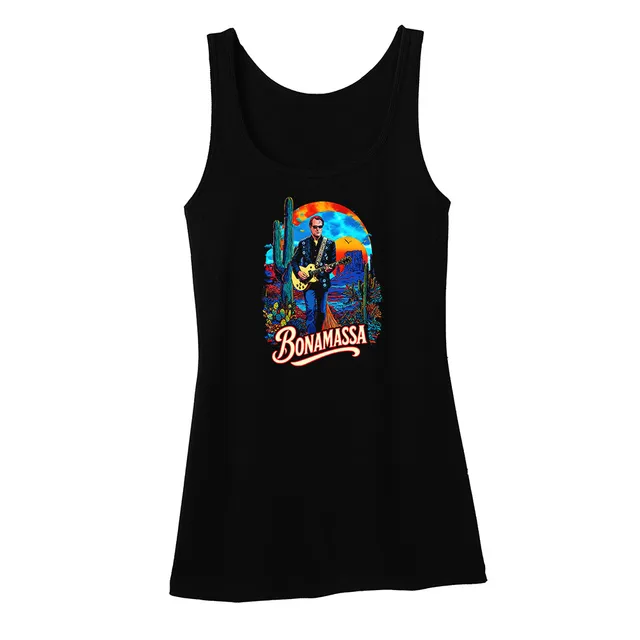 Joe Bonamassa Blues Journey Tank singlet svart dame bomull