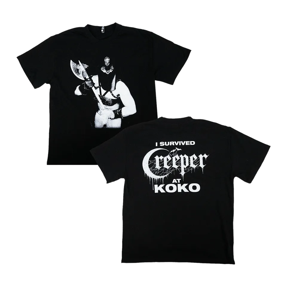 Creeper Mistress Of Death T-skjorte tung bomull