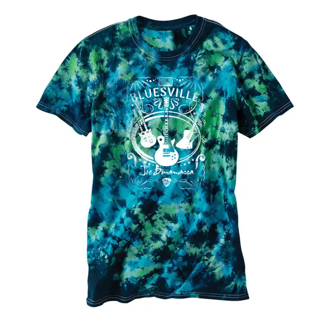Joe Bonamassa Welcome to Bluesville Crinkle Tie Dye T-skjorte