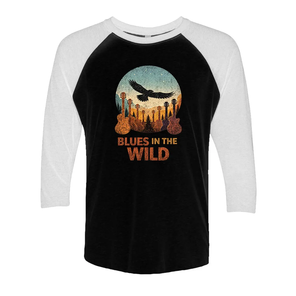Joe Bonamassa Blues In The Wild t-skjorte 3/4 ermer
