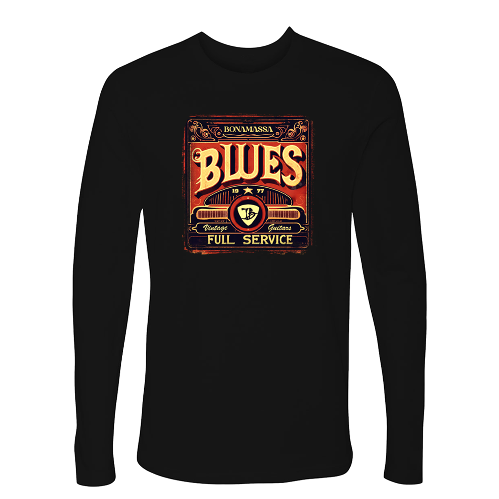 Joe Bonamassa Full Service Blues langermet t-skjorte svart
