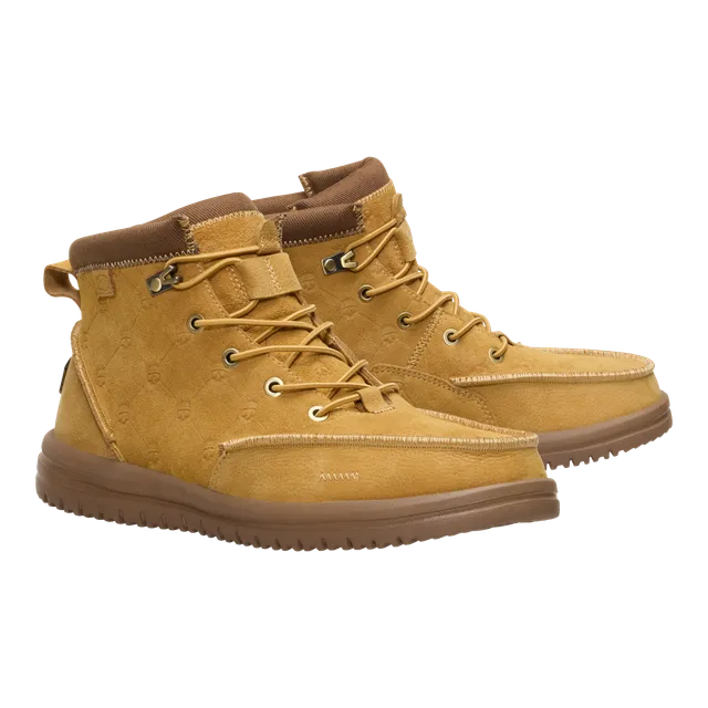 Jelly Roll Bradley Leather Tan Brown boots skinn