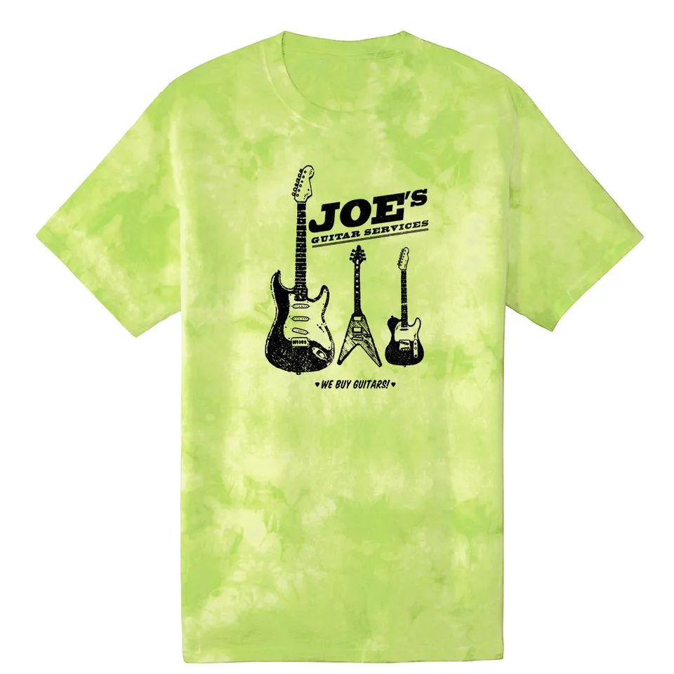 Joe Bonamassa Guitar Service Crystal t-skjorte tie-dye bomull