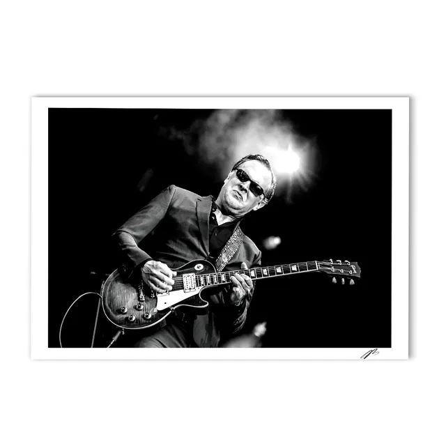 Joe Bonamassa Into The Light #46 litografi usignert