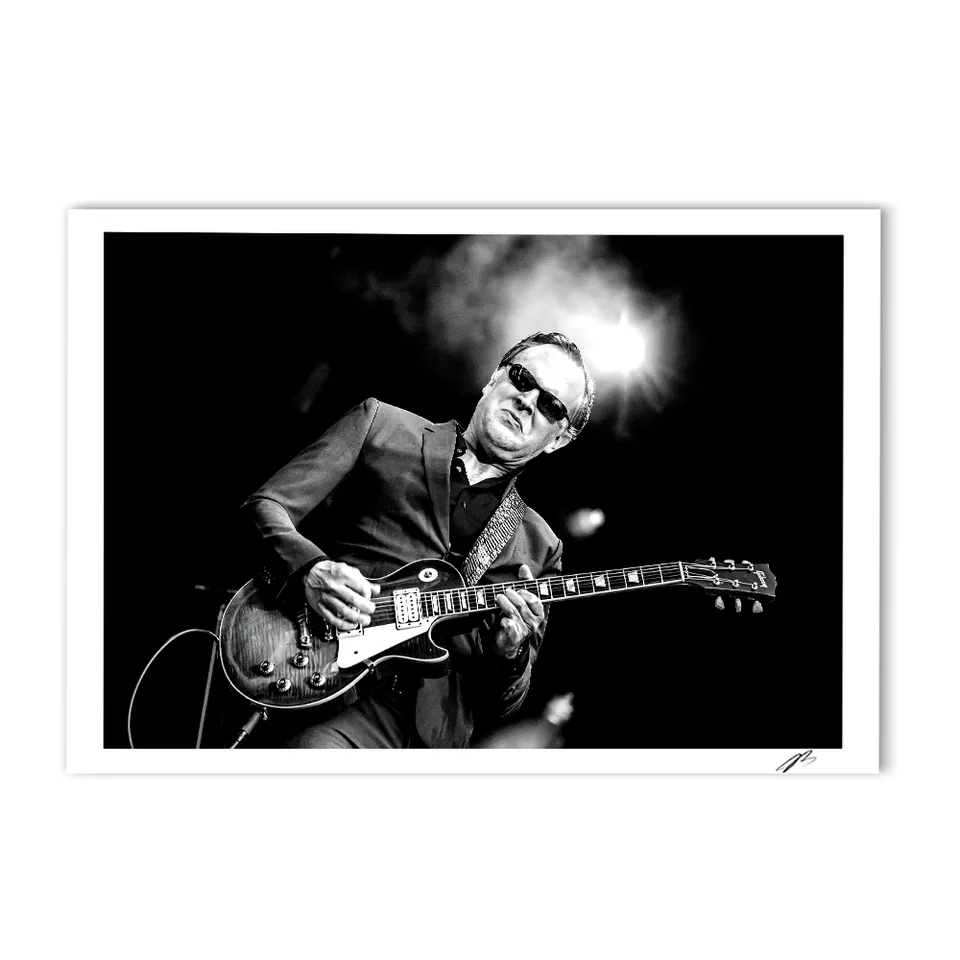 Joe Bonamassa Into The Light #46 litografi usignert