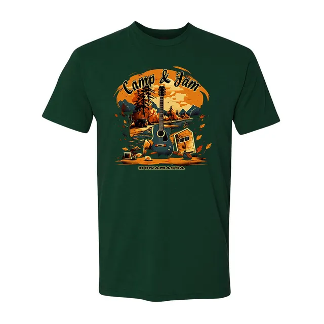 Joe Bonamassa Camp & Jam t-skjorte svart