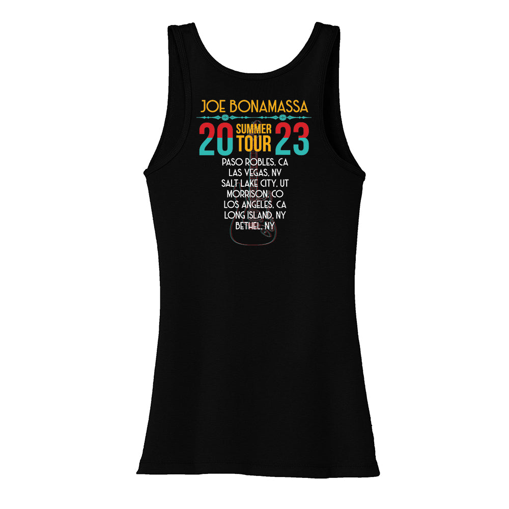 Joe Bonamassa 2023 U.S. Summer Tour singlet dame bomull