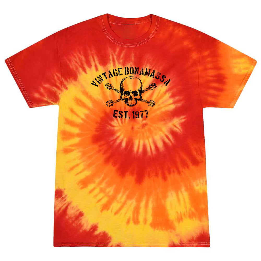 Joe Bonamassa JB Vintage Tie Dye T-skjorte unisex