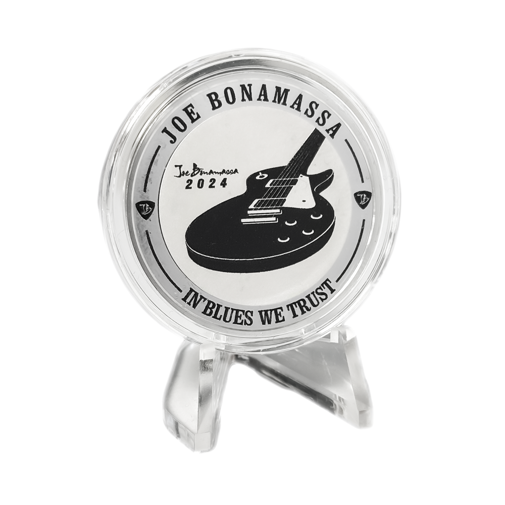 Joe Bonamassa 2024 JB Fine Silver Coin samlemynt 1 oz limited