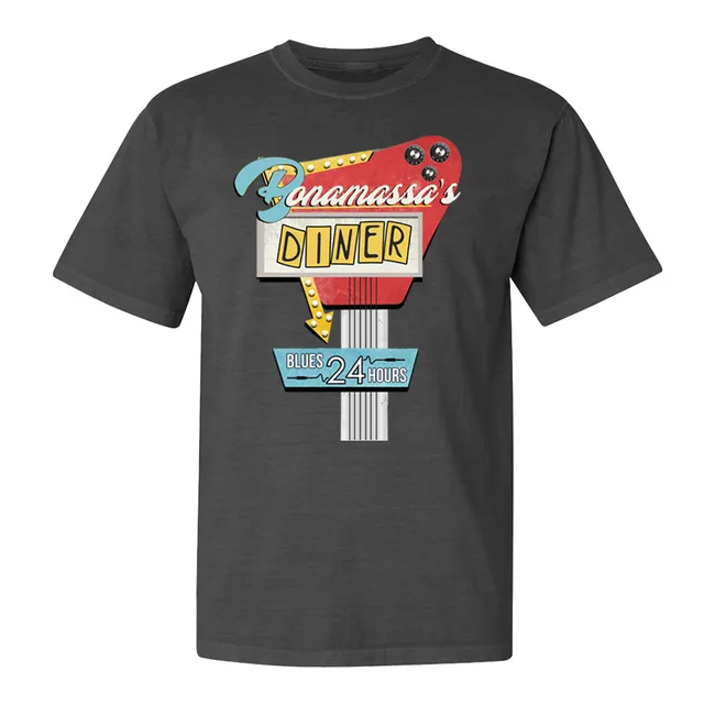 Joe Bonamassa Bonamassa's Diner Comfort Colors t-skjorte bomull