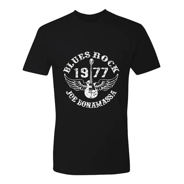 Joe Bonamassa Blues Rock t-skjorte unisex 1977 gitartrykk