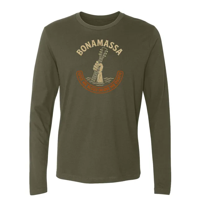 Joe Bonamassa Give Me Blues Or Give Me Death langermet t-skjorte svart