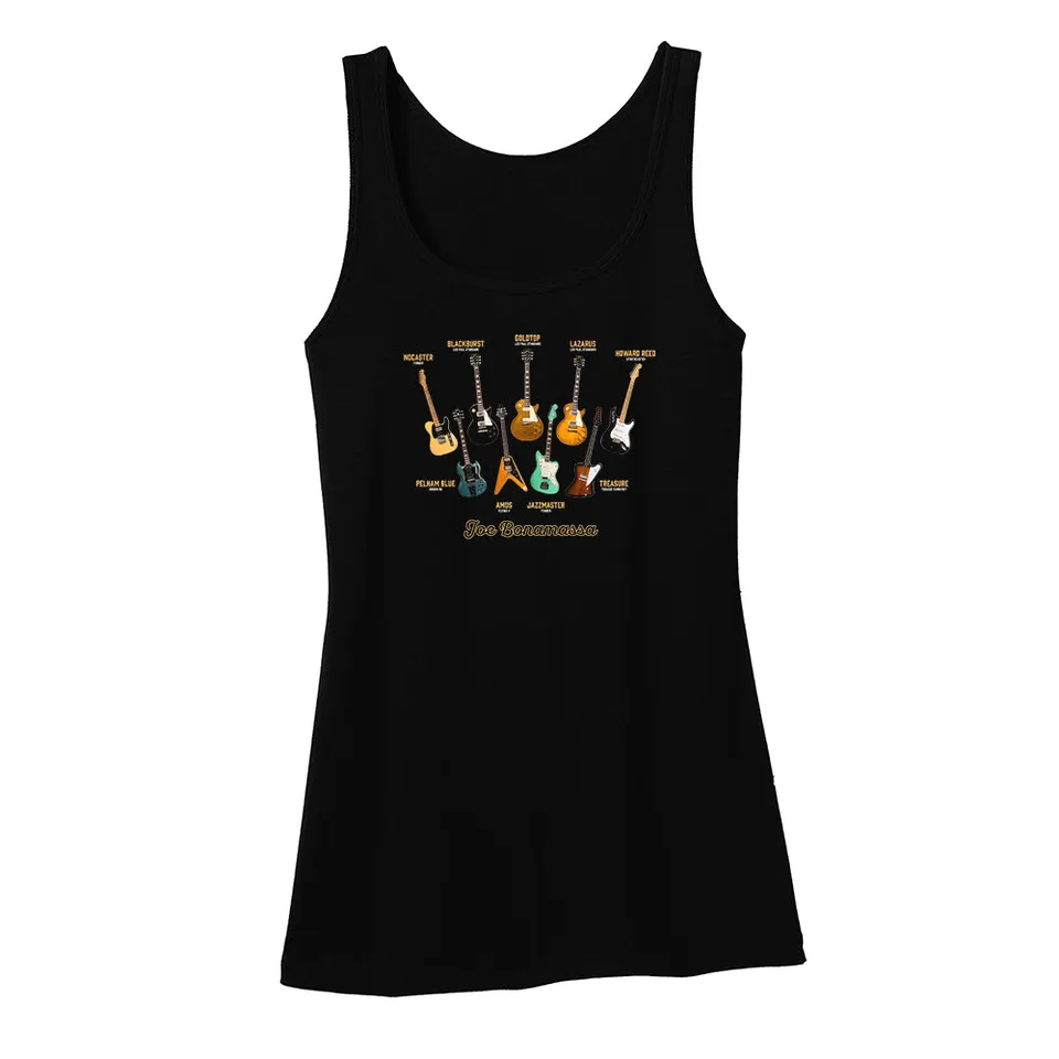 Joe Bonamassa Live To Play singlet dame bomull