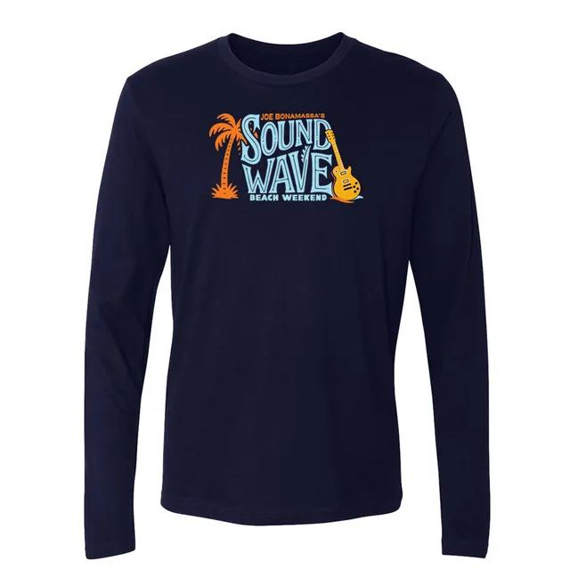 Joe Bonamassa Sound Wave Beach Weekend langermet herre svart