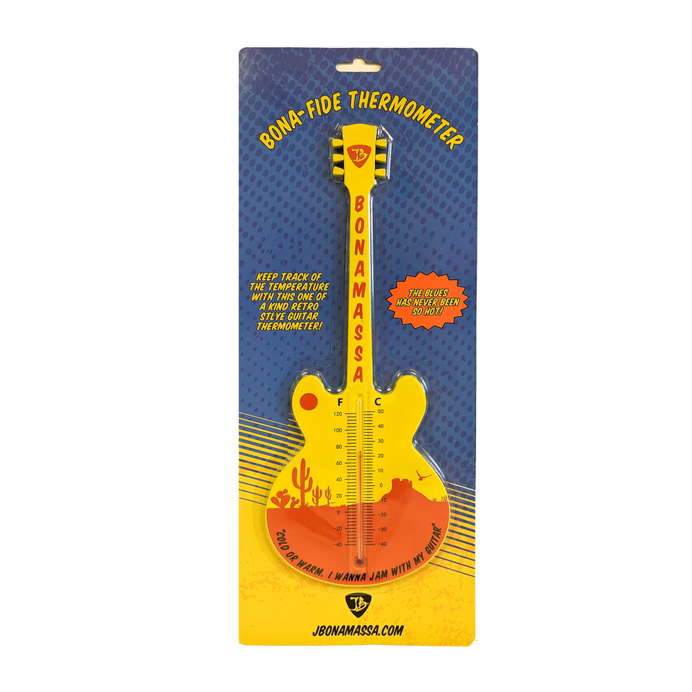 Joe Bonamassa Guitar Thermometer termometer stål 37 cm