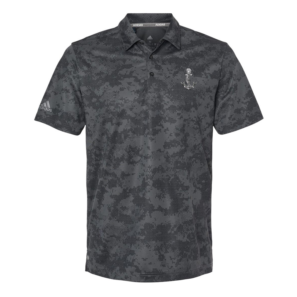 Joe Bonamassa Nautical Blues Adidas Camo polo herre grønn