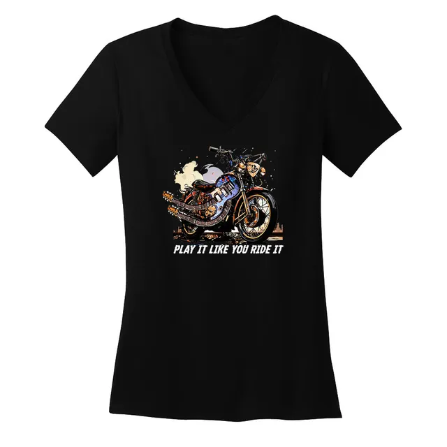 Joe Bonamassa Play It Like You Ride It V-hals dame