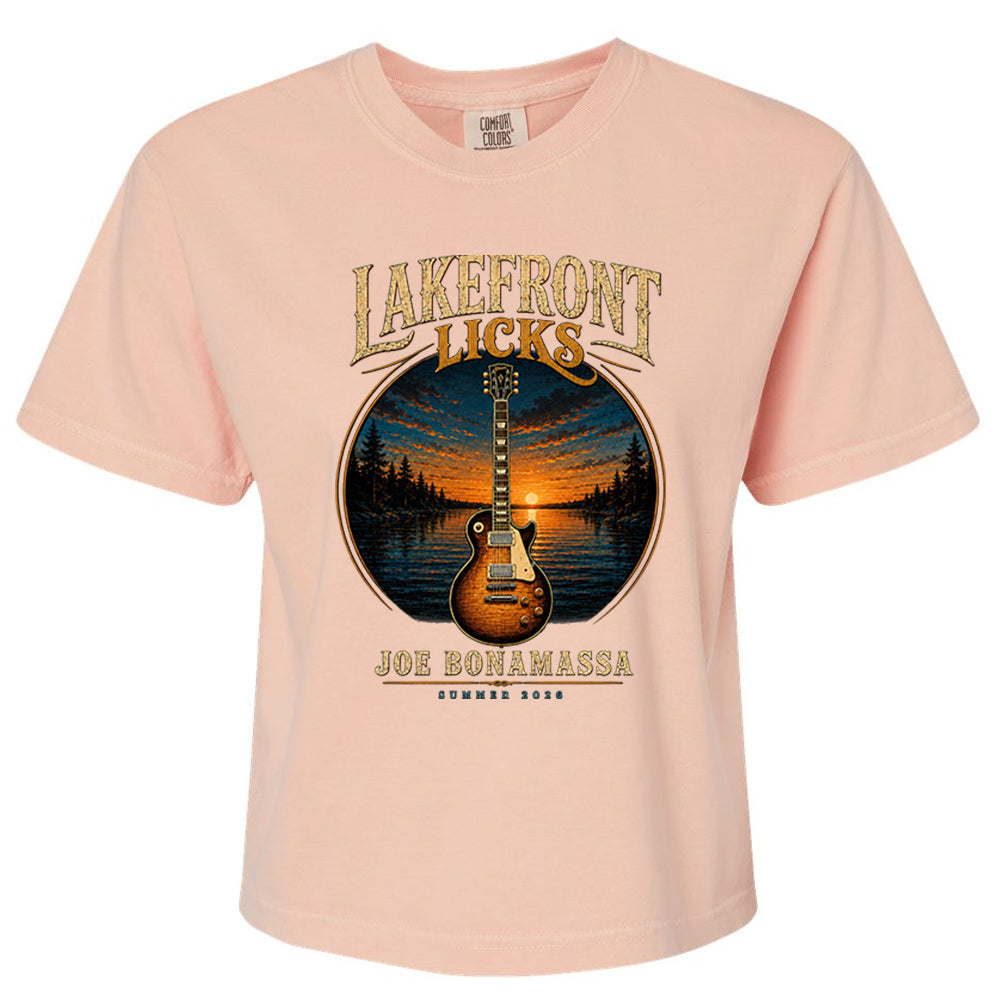 Joe Bonamassa Lakefront Licks t-skjorte dame svart bomull