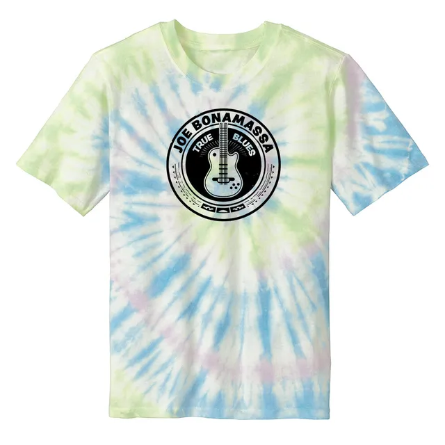 Joe Bonamassa True Blues t-skjorte tie dye