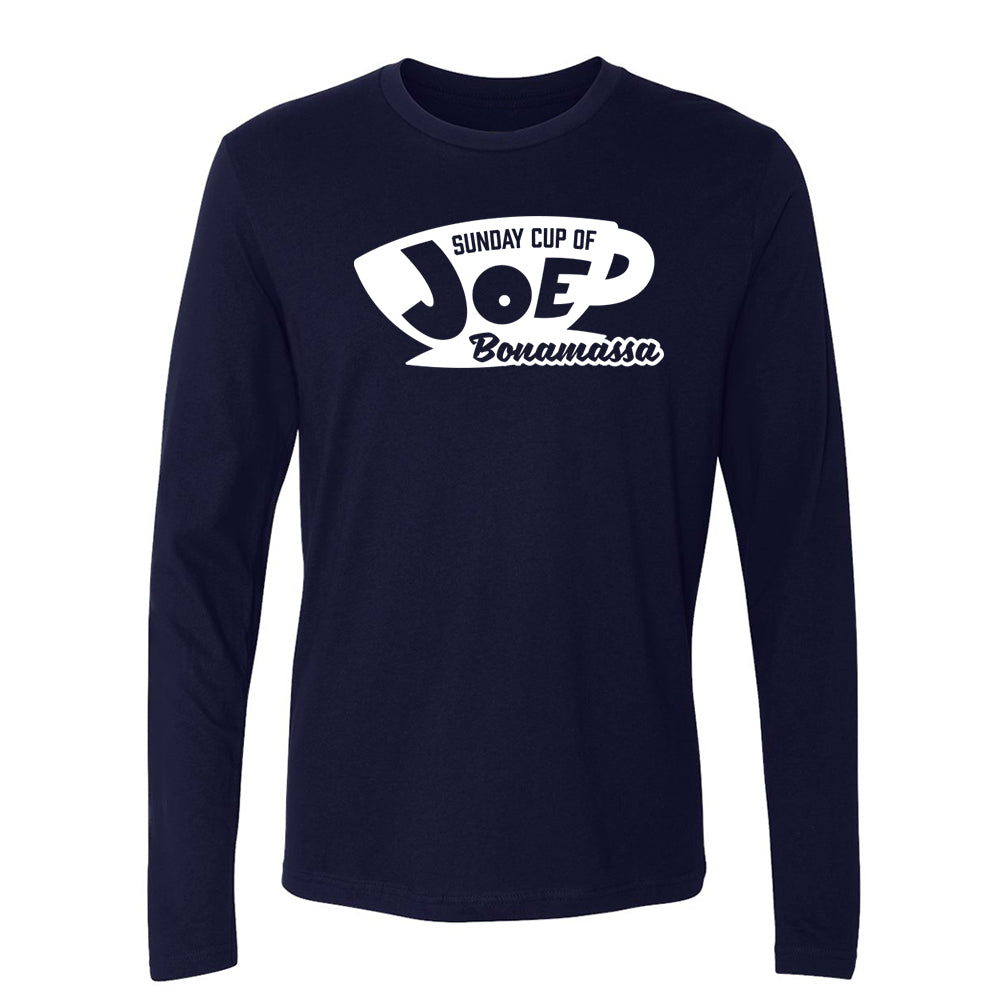 Joe Bonamassa Sunday Cup Of Joe langermet t-skjorte svart bomull
