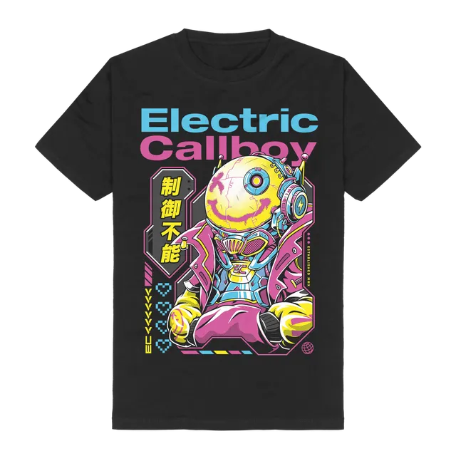 Electric Callboy Outta Control t-skjorte classic bomull