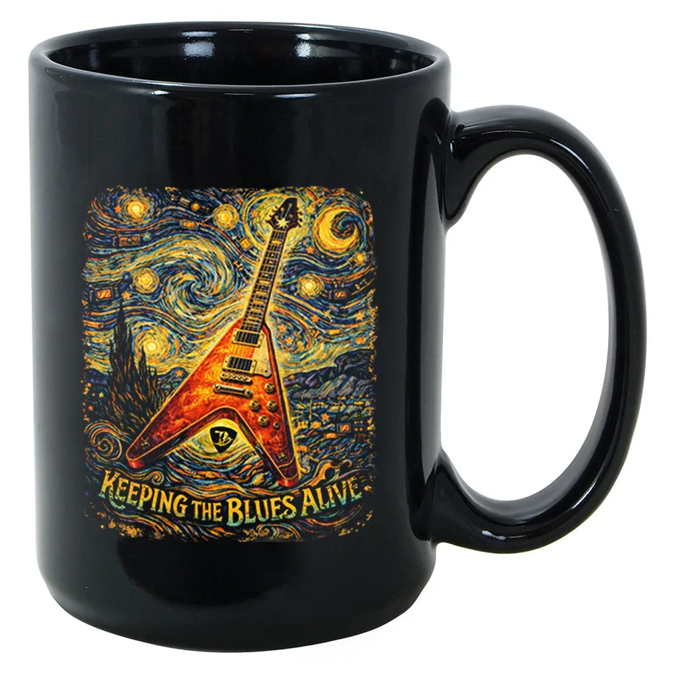 Joe Bonamassa Starry Night krus keramikk 11oz